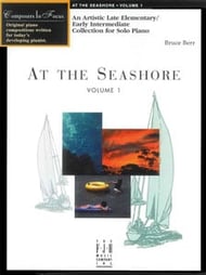 At the Seashore No. 1-Late Elementary piano sheet music cover Thumbnail